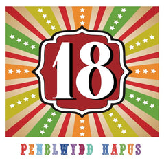 Penblwydd Hapus - 18