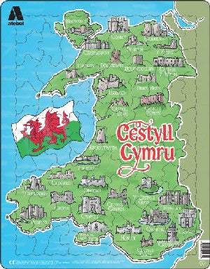 Wales Castles Jigsaw|Jig-So Cestyll Cymru