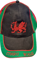 Cymru/Wales Green Brim Baseball|Cap Pig Cymru/Wales