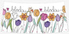 Blodau Large Jug (Tulips and Daffodils)|Jwg Blodau