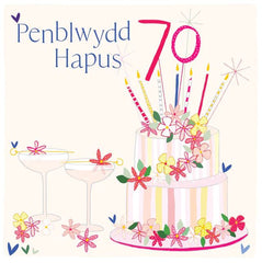 Penblwydd Hapus 70