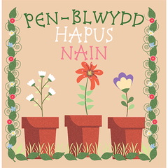 Pen-Blwydd Hapus Nain