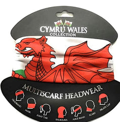 Wales Multi Scarf Flag Design | Sgarff Aml-Bwrpas Cymru