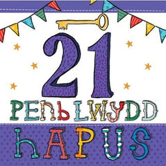 Penblwydd Hapus - 21