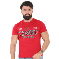 Cymru am Byth, Red T-Shirt|Crys Cymru am Byth Coch