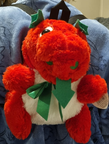 Dragon Backpack|Bag Cefn Draig Goch