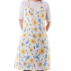 Daffodil and Hyacinth Apron|Ffedog Cennin Pedr