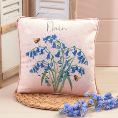 Nain Bluebell Cushion| Clustog Nain