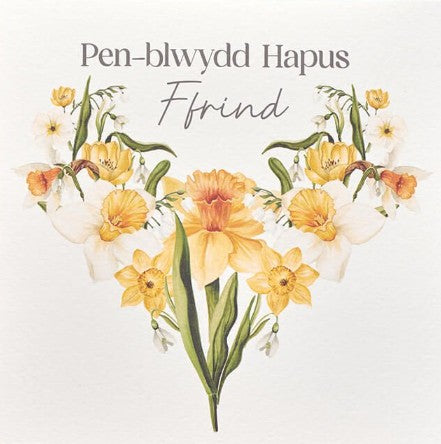 Pen-blwydd Hapus Ffrind