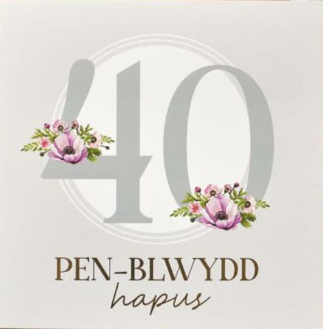 Pen-blwydd Hapus - 40