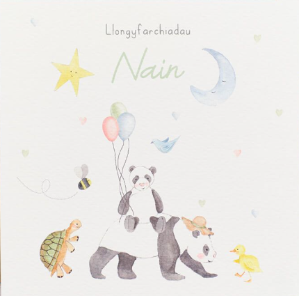 Llongyfarchiadau Nain