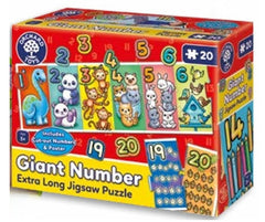 Giant Number Extra Long Jigsaw Puzzle|Jigsô Rhifau Enfawr!