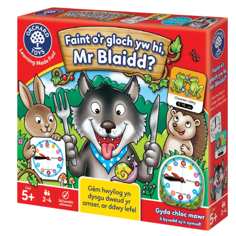 Faint o'r Gloch yw hi Mr Blaidd?