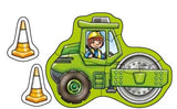 Big Wheels - First Jigsaw|Jigsô Cyntaf - Olwynion Mawr