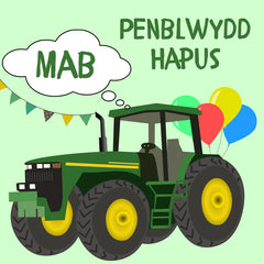 Penblwydd Hapus Mab