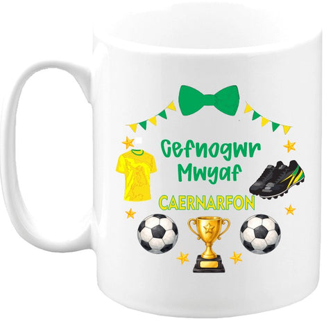 Cefnogwr Mwyaf Caernarfon Personalised Mug|Mwg Cefnogwr Mwyaf Caernarfon
