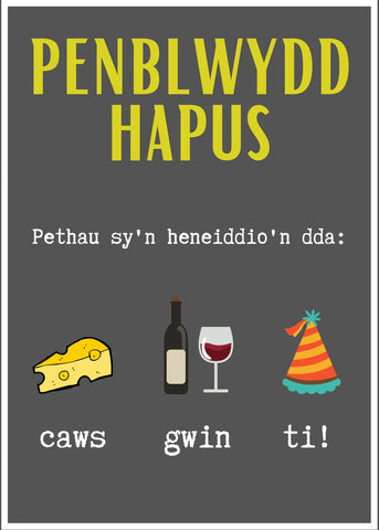 Penblwydd Hapus