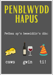 Penblwydd Hapus