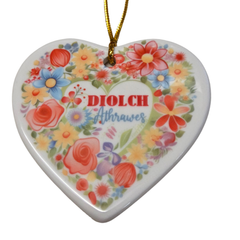 Diolch Athrawes Hanging Decoration| Addurn Diolch Athrawes