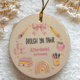 Addurn Diolch yn Fawr, Athrawes Arbennig Hanging Hanger