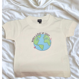 Crys-t Werth y Byd yn Grwn Tshirt