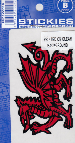 Dragon Sticker|Sticr Draig Goch