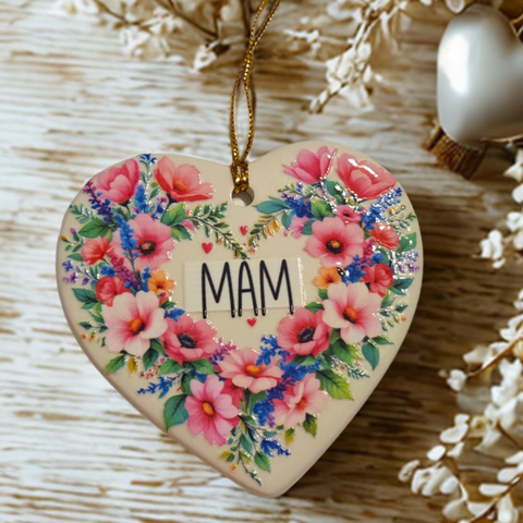 Mam Hanging Decoration| Addurn Seramig Mam