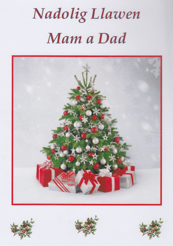 Nadolig Llawen Mam a Dad