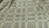 Welsh Tapestry Print Throw (Sage)|Planced Patrwm Carthen (Gwyrdd)
