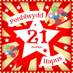 Penblwydd Hapus - 21
