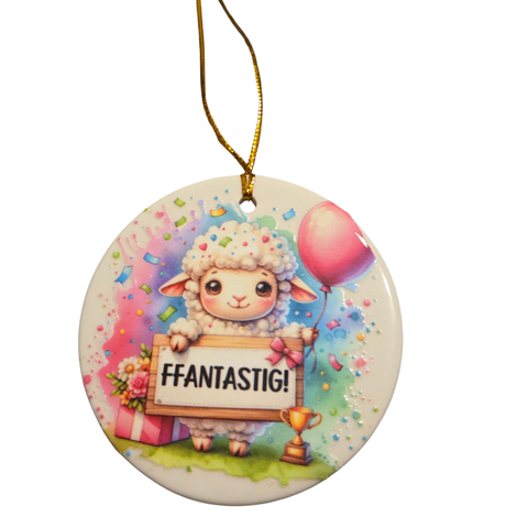 Ffantastig! Hanging Decoration | Addurn Ffantastig!