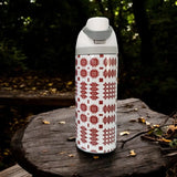 Tapestry Insullated Water Bottle|Potel Ddwr Cynllun Carthen