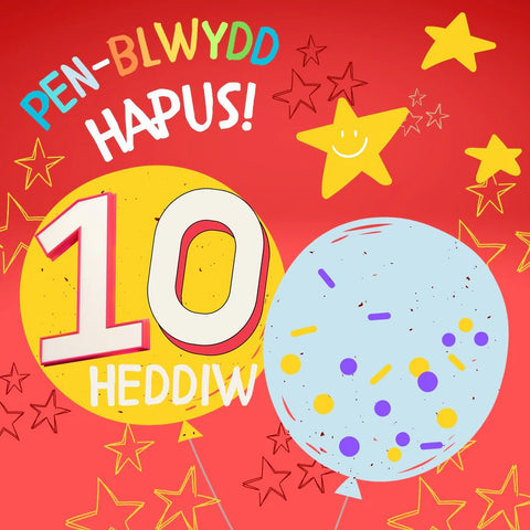 Penblwydd Hapus - 10