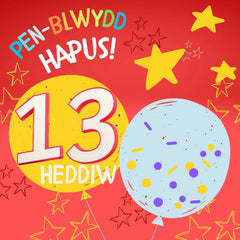 Penblwydd Hapus - 13