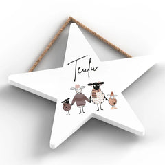 Teulu Hanging Plaque|Addurn Teulu