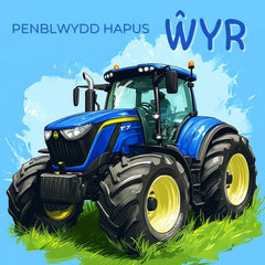 Penblwydd Hapus Wyr
