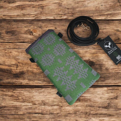 Phone Bag / Eye Glass Case (Green)|Bag Ffôn / Casun Sbectol (Gwyrdd)