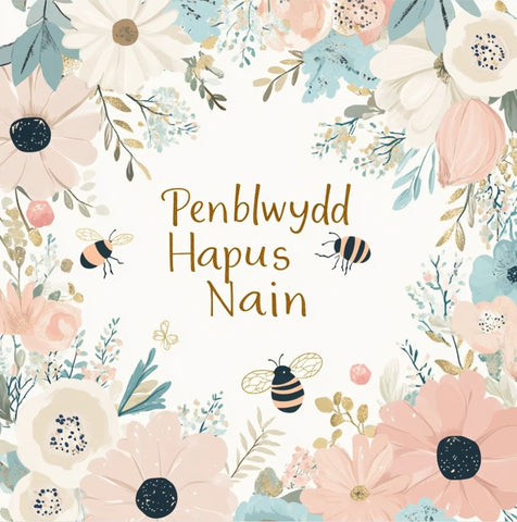 Penblwydd Hapus Nain