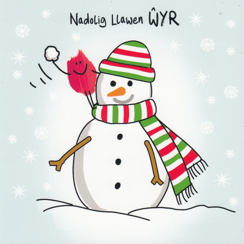 Nadolig Llawen Wyr