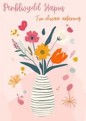 Penblwydd Hapus I'm chwaer arbennig