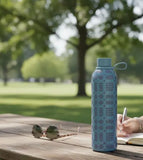 Blue and Grey Insullated Water Bottle, 5016886100197