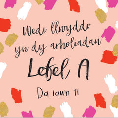 Wedi llwyddo yn dy arholiadau Lefel A, Da iawn ti