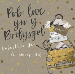 Pob Lwc yn y Brifysgol, Gobeithio gei di amser da!