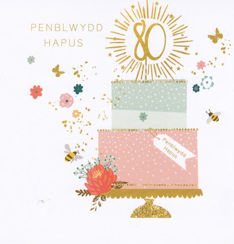 Penblwydd Hapus 80