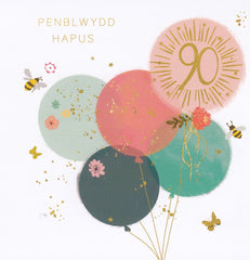 Penblwydd Hapus 90