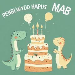Penblwydd Hapus Mab