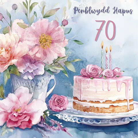 Penblwydd Hapus 70