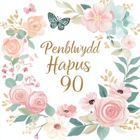 Penblwydd Hapus 90
