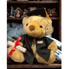 Graduation Teddy Bear(Personalised)|Tedi Graddio (Wedi ei Bersonoli)