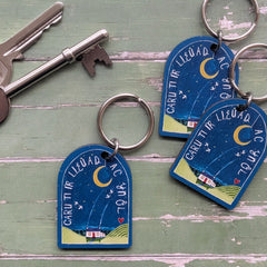 Caru Ti i'r Lleuad ac yn ôl (Keyring)|Caru Ti i'r Lleuad ac yn ôl (Cylch Allweddi)